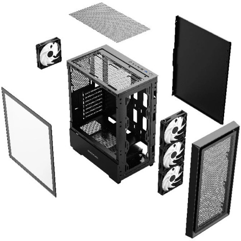 фото Корпус ATX Powercase Mistral AY4B ARGB в Волгограде