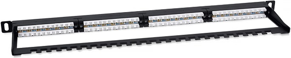 фото Патч-панель  Cabeus PLHD-24-Cat.5e-Dual-180-0,5U в Уфе