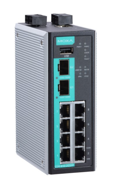 фото Маршрутизатор промышленный MOXA EDR-810-2GSFP-T в Уфе
