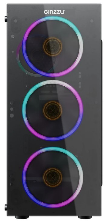 

Корпус ATX Ginzzu SL600 без БП, боковая панель из акрилового стекла, USB 3.0, SL600