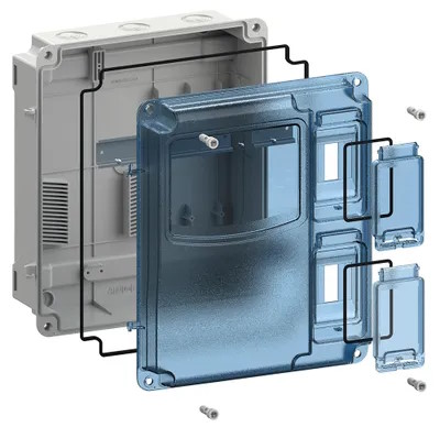 

Корпус IEK MSP3-N-06-55 пластиковый ЩУРн-П 3/6 IP66 PC, MSP3-N-06-55