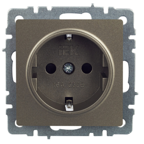 фото Розетка с заземлением  IEK BR-R14-16-K37 в Казани