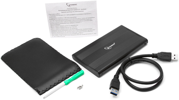 фото Внешний корпус для HDD SATA 2.5” Gembird EE2-U3S-5 в Уфе