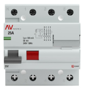 фото УЗО EKF rccb-4-25-100-s-av