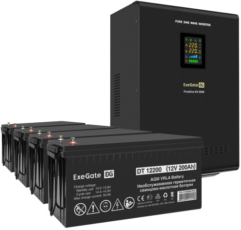 фото Комплект  Exegate FineSine SX-5000.LCD.AVR.2SH.T в Уфе