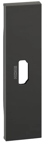 Изображение товара Лицевая панель BTicino KG14 для HDMI 1 модуль черная