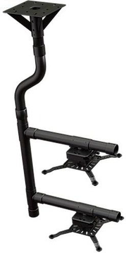 

Крепление Wize PRTWIN для двух проекторов, расположенных один над другим, максимальное расстояния между крепежными отверстиями 537 мм, наклон +/-15°,, PRTWIN