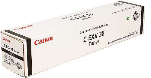 Изображение товара Оригинальный тонер-картридж Canon C-EXV38 для лазерных МФУ и принтеров