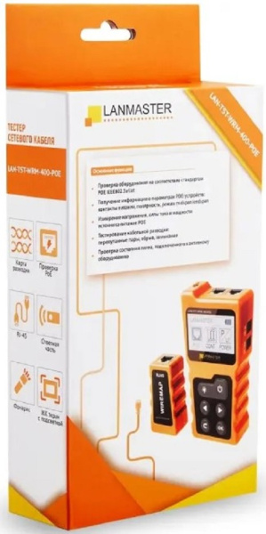 фото Тестер  Lanmaster LAN-TST-WRM-400-POE в Санкт-Петербургe