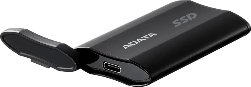 

Внешний SSD USB 3.2 Gen 2 Type-C ADATA SD810-2000G-CBK SD810 2TB 2000/2000MB/s IP68 black, SD810-2000G-CBK