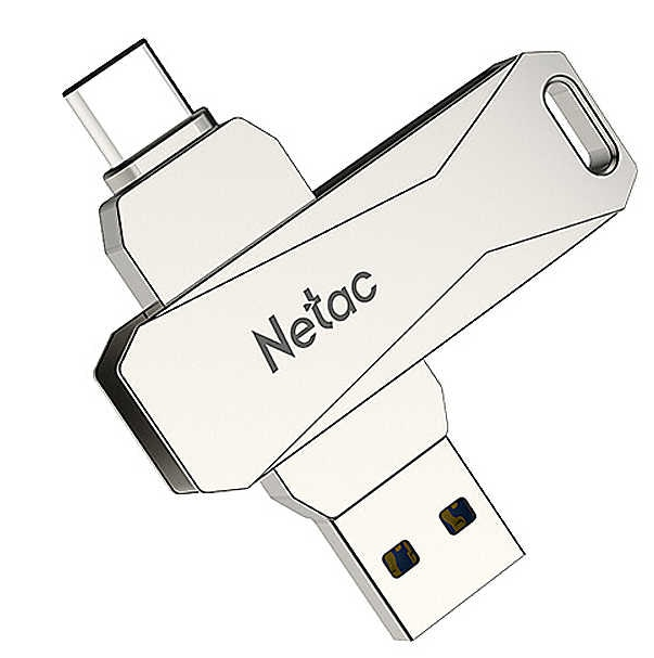 

Накопитель USB 3.0 32GB Netac NT03U782C-032G-30PN U782, TypeC, металлическая, NT03U782C-032G-30PN