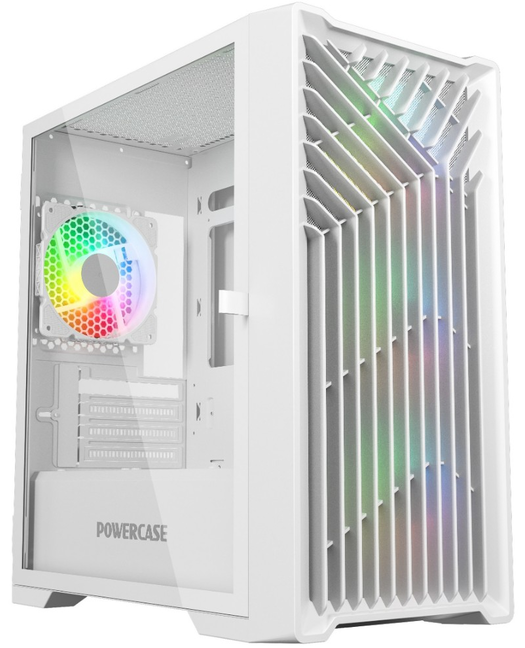 

Корпус mATX Powercase Mistral Micro X4W CMMXW-L4 белый, без БП, боковая панель из закаленного стекла, 4х 120mm 5-color fan, 2*USB 2.0, 1x USB 3.0, Mistral Micro X4W