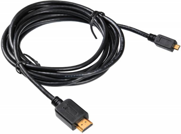 Изображение товара Кабель Micro HDMI - HDMI 3м для ноутбуков и планшетов Buro
