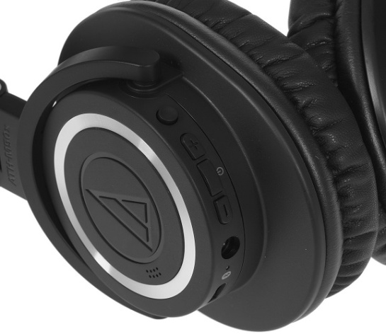 фото Наушники беспроводные Audio-Technica ATH-M50XBT2 Black в Омске