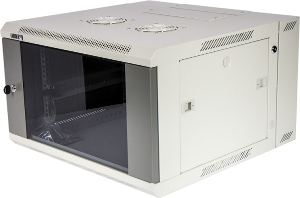 фото Шкаф настенный 19", 6U TWT TWT-CBW3G-6U-6x6-GY в Уфе