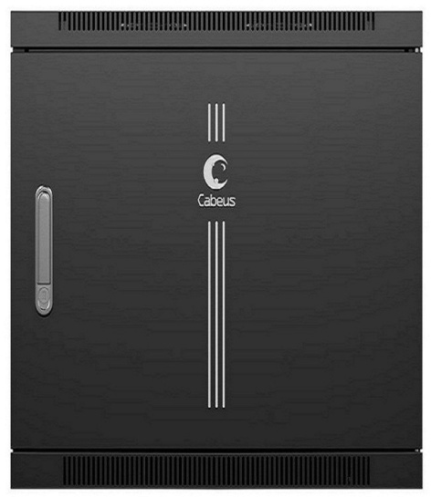 фото Шкаф настенный 19", 15U Cabeus SH-05F-15U60/45m-R-BK в Смоленске