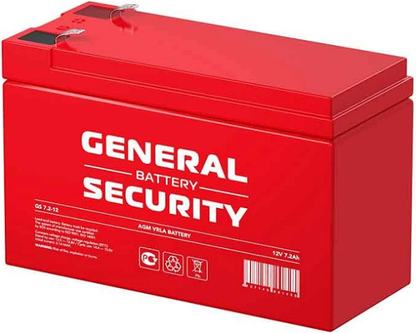фото Аккумулятор  General Security GS7.2-12 в Казани