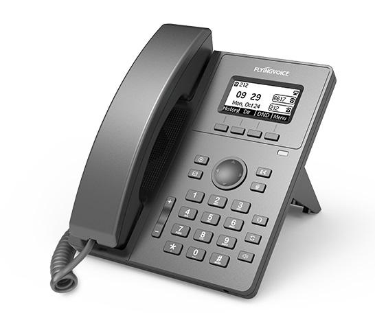 

Телефон VoiceIP Flying Voice P10W IP телефон, 2xEthernet 10/100, LCD 2,3" 132x64 не цветной экран с подсветкой,WIFi 2.4GHz & 5GHz, 2 аккаунта SIP, G72, P10W