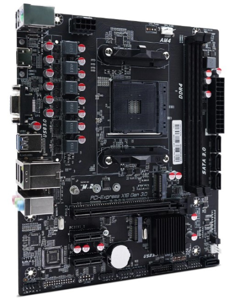 фото Материнская плата mATX CBR MB-AFA520M-RTL в Омске