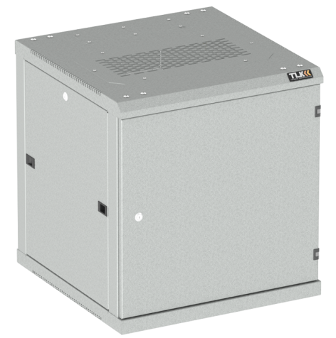 Изображение товара Настенный шкаф серии Classic II TWC-R 12U 600x600 мм серый металл для телекоммуникационного оборудо
