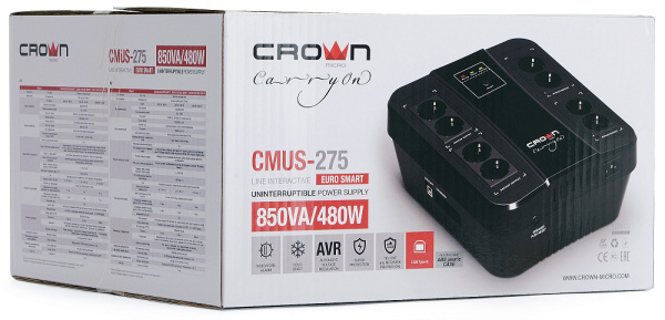 фото Источник бесперебойного питания  Crown CMUS-275 EURO SMART в Ростове-на-Дону