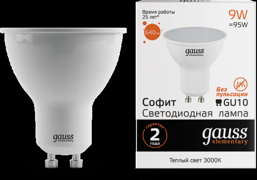 фото Лампа светодиодная Gauss 13619 в Перми