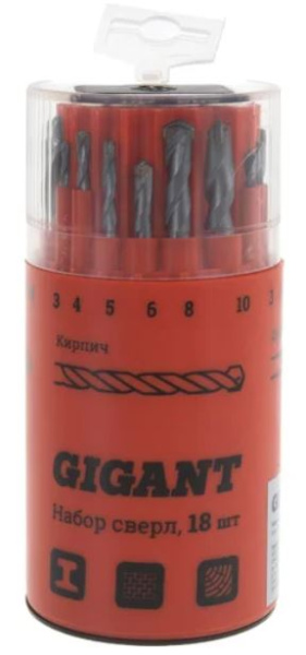фото Набор сверл Gigant G-11120
