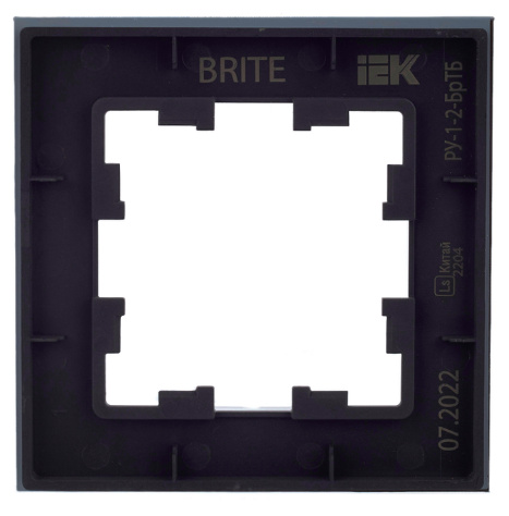 фото Рамка одинарная  IEK BR-M12-G-K45 в Екатеринбурге