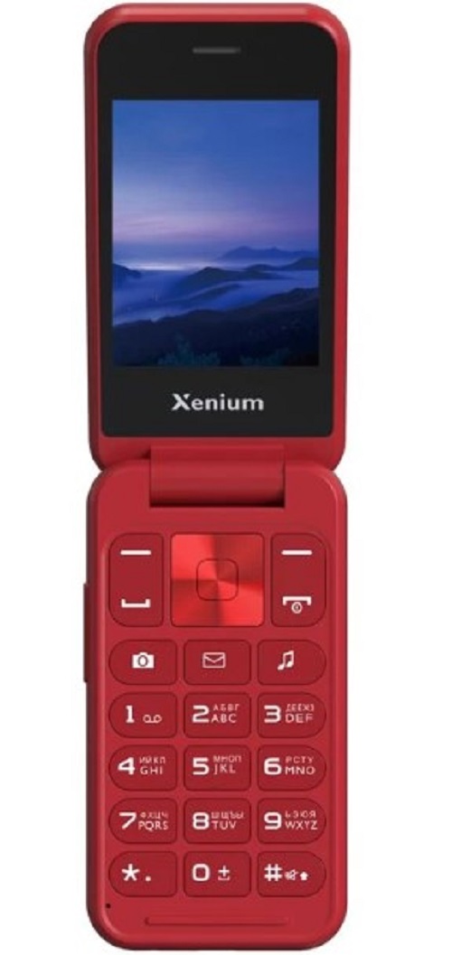 

Мобильный телефон MAXVI Xenium GSM CTX680 6977427032812 Red, Xenium GSM CTX680