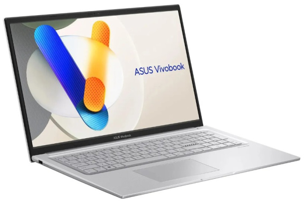 фото Ноутбук  ASUS X1704VA-AU482 в Уфе 17.3 ", Core i5, 16 Гб RAM, 512 Гб SSD, Iris Xe Graphics, Серебристый