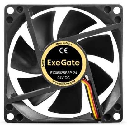 фото Вентилятор для корпуса Exegate EX08025S3P-24 в Челябинске