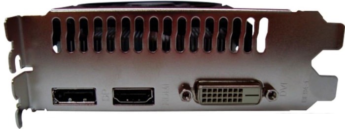 

Видеокарта PCI-E Afox Radeon RX 550 AFRX550-4096D5H3 4GB GDDR5 128bit 14nm 1090/6000MHz DP/DVI-D/HDMI RTL, Radeon RX 550