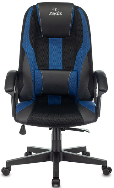 фото Кресло игровое Бюрократ ZOMBIE 9 BLUE в Уфе