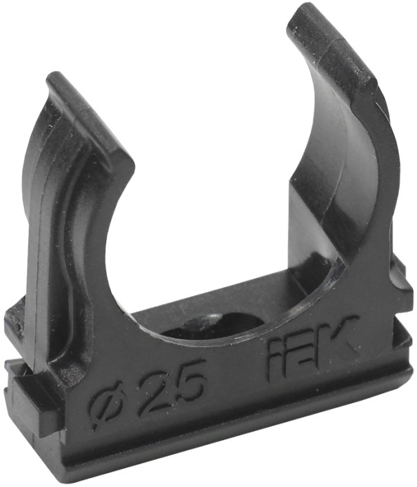 

Держатель IEK CTA10D-CF25-K02-100 с защёлкой CF25 черный, CTA10D-CF25-K02-100