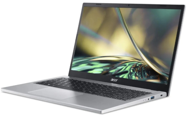 фото Ноутбук  Acer Aspire 3 A315-24P-R8RZ в Омске 15.6 ", Ryzen 3, 8 Гб RAM, 256 Гб SSD, Radeon Graphics, Серебристый