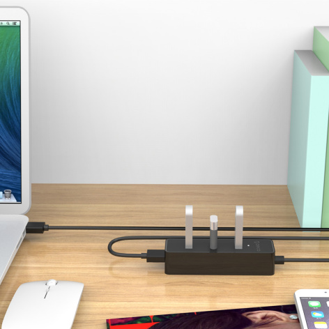 фото Концентратор USB 3.0 Orico W5PH4-U3-BK в Перми