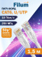 фото Кабель патч-корд U/UTP 6 кат. 1.5м Filum FL-PC-U6-1.5-LSZH-GY в Уфе