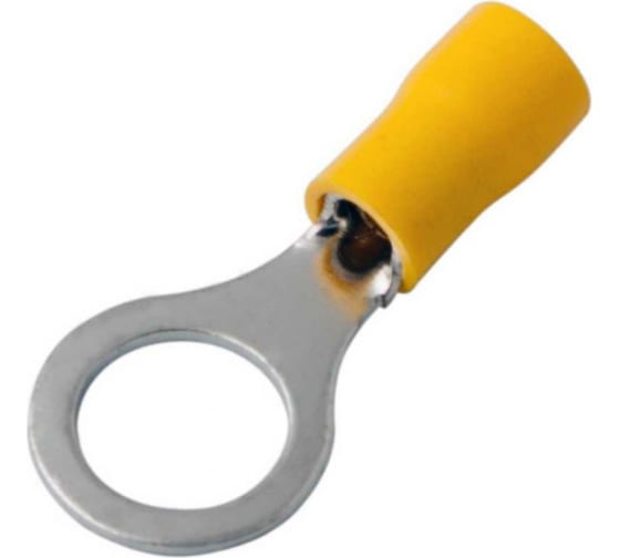 

Наконечник Rexant 08-0055 кольцевой изолированный диам. 10.5 мм 4-6 мм2 (НКи 6.0-10/НКи5,5-10) желтый, 08-0055