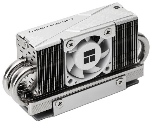 

Радиатор Thermalright HR-10 Pro HR-10-2280-PRO для M.2 SSD, 2 тепловые трубки, 30 мм вентилятор, 3500-6500 об/мин, PWM, HR-10 Pro