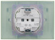 фото Розетка двухместная с заземлением в сборе IEK SK-R26-16-44-K06-F