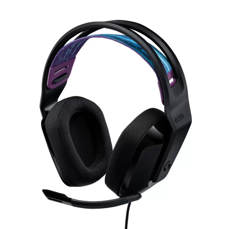 Изображение товара Гарнитура Logitech G335 игровые наушники черные