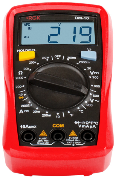 фото Мультиметр  RGK DM-10 в Санкт-Петербургe
