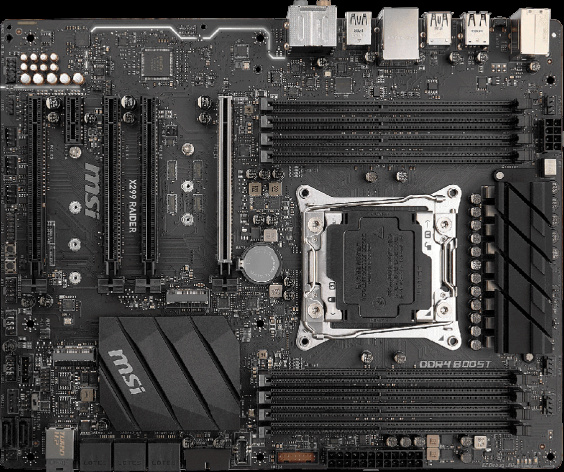 фото Материнская плата ATX MSI X299 RAIDER