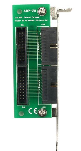 

Адаптер ICP DAS ADP-20 20-pin extender Include :CA-2002(20-pin Flat Cable 0.2m), ADP-20