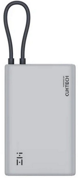 

Аккумулятор внешний портативный ZMI P17 10000mAh Gray, P17