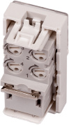 фото Вставка Lanmaster LAN-SIP-22TEL-WH