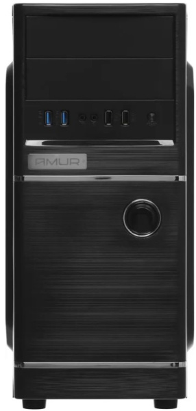 фото Компьютер Amur Нарвал A5A14 (AMD Ryzen 5 3400G (4/8; 3,7ГГц; 4Мб), 3.7ГГц, 8ГБ DDR4, SSD 256 Гб, AMD Radeon RX Vega 11, MS DOS) [2169402]