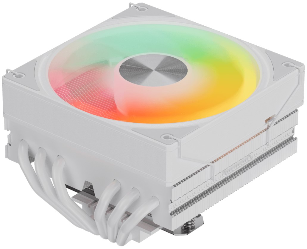 

Кулер upHere H85TC6 LGA115x/1200/1356/1366/1700/1851/AM2/AM3/AM4/AM5/AM3+/AM2+/FM2/FM1/FM2+ (TDP 180W, 6HPx6mm, top flow, 120mm ARGB fan, 600-1650rpm,, H85TC6