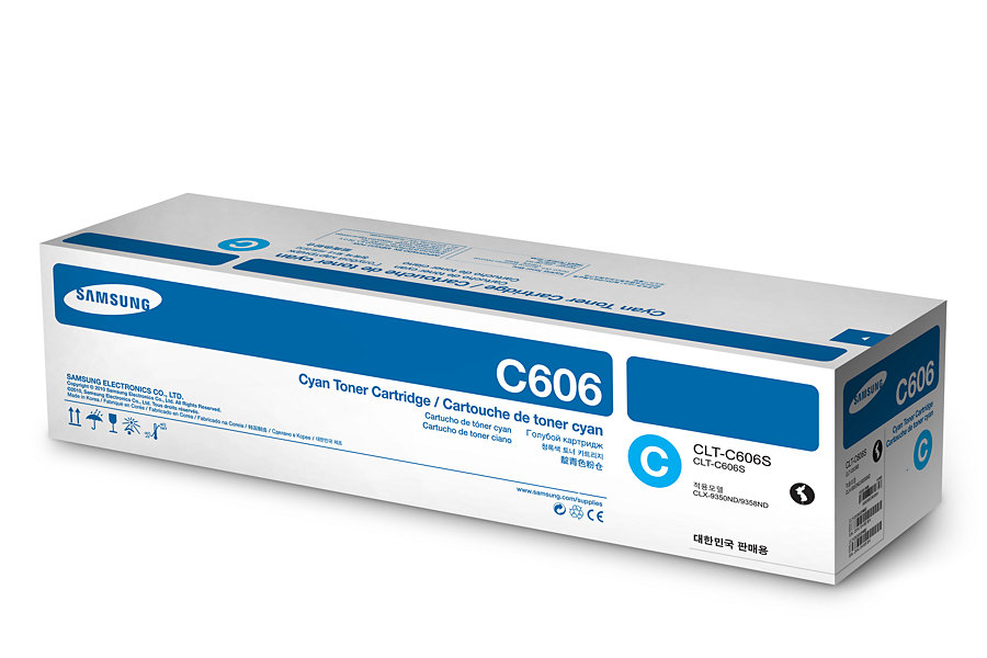

Картридж Samsung CLT-C606S/SEE SS534A для CLX-9350ND, голубой 20 000 стр, CLT-C606S/SEE