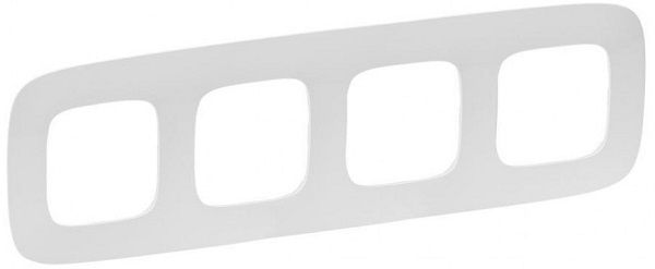 Изображение товара Рамка Legrand 754414 для четырех механизмов серии Valena Allure